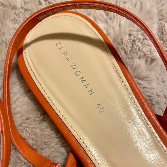 ZARA Slingback pointed toe flats - Picture 3 of 4